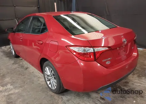 2015 Toyota Corolla Le Premium from USA, damaged, VIN 2T1BURHE8FC233642